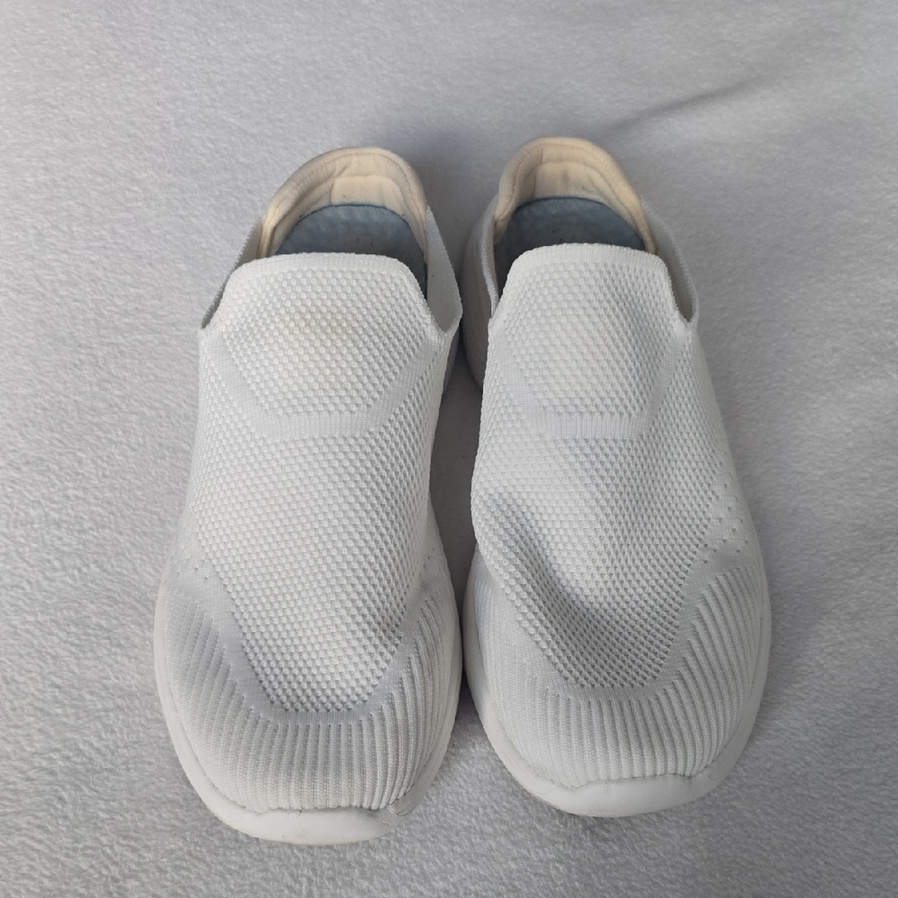Women's White Slip-On Shoes